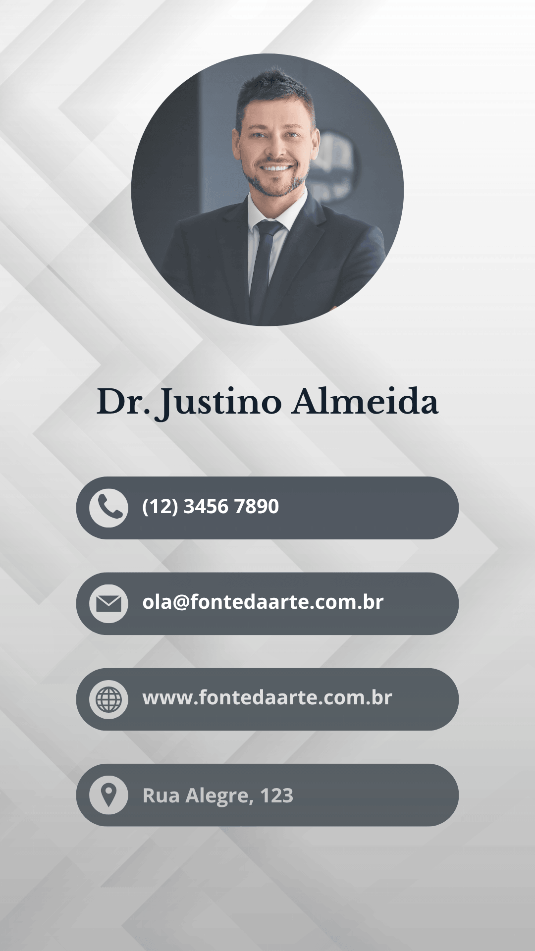 Modelo de Cartão Digital